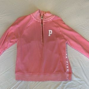 PINK quarter zip